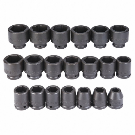 Others *PROTO J72103 Impact Socket Set, 3/4 Inch Drive Size, 20 Pieces, 5/8 Inch to 2 Inch Socket Range