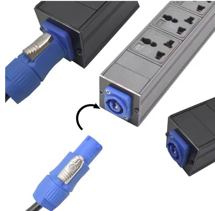 PDU Power Strips Schuko Powerlink box NAC3MPA NAC3MPB input/output 3P Aviation SOCKET 1-16 AC output 16A AU: Type 6AC Socket