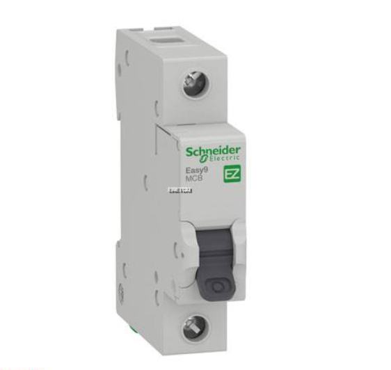 SCHNEIDER EASY9 1P 4.5kA C-CURVE 230V MINIATURE CIRCUIT BREAKER