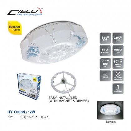 SE SETIA ELECTRIC CIELO CEILING LAMP 32W HYC008/L/32W