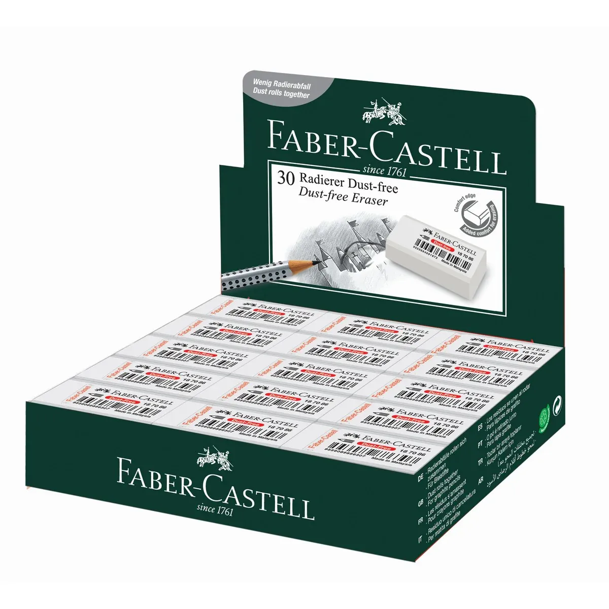 Pemadam faber castell 30pcs/box
