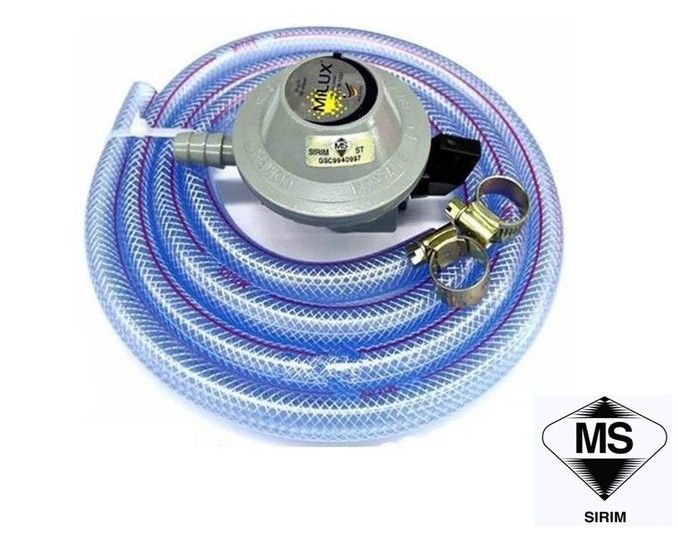 SE SETIA ELECTRIC APRO LOW PRESSURE GAS REGULATOR SET (1.2METER)