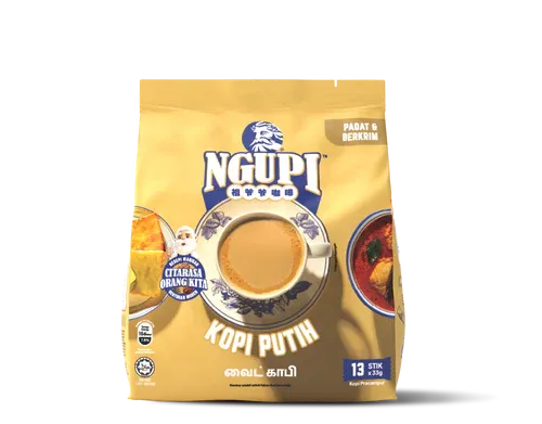 ZUS COFFEE ZUS NgupiÂ® 3in1 Instant Coffee 13 Sticks White Coffee / Kopi Coklat/ Kopi O/ Kopi Cham