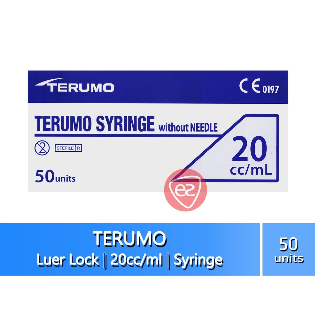 Others *TERUMO SYRINGE 20CC (20ML) LUER LOCK 50S (CODE SS+20L)