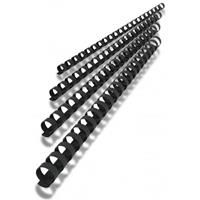 *Comb Binding A4/21R Black 25mm