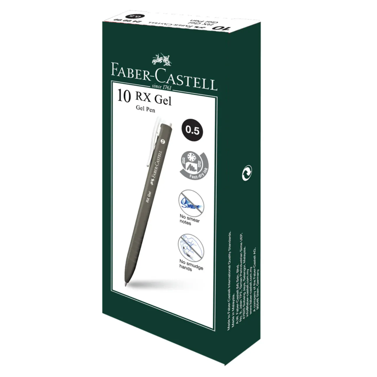 Faber Castell RX Gel Pen 0.5mm / 0.7mm