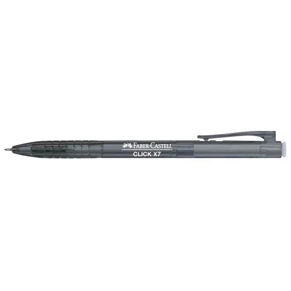 Faber-Castell Click X7 (F) 0.7mm Ball Point Pen Black