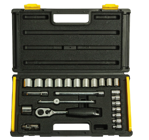 Stanley SKT SET 3/8"DR 24PC 6PT MET