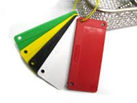 Others *Customize Instrument Tag (Green) with steel ring 100pcs/set