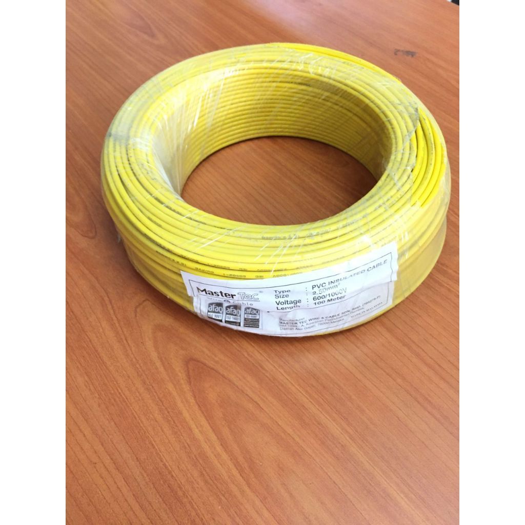 Others *Yellow Tech 2.5mm Wire Cable