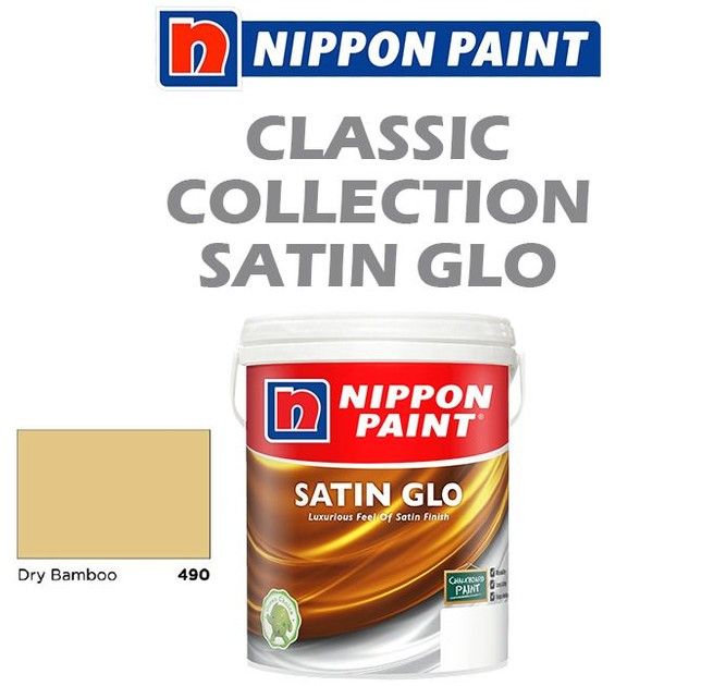 Nippon Satin Glo - Dry Bamboo 490