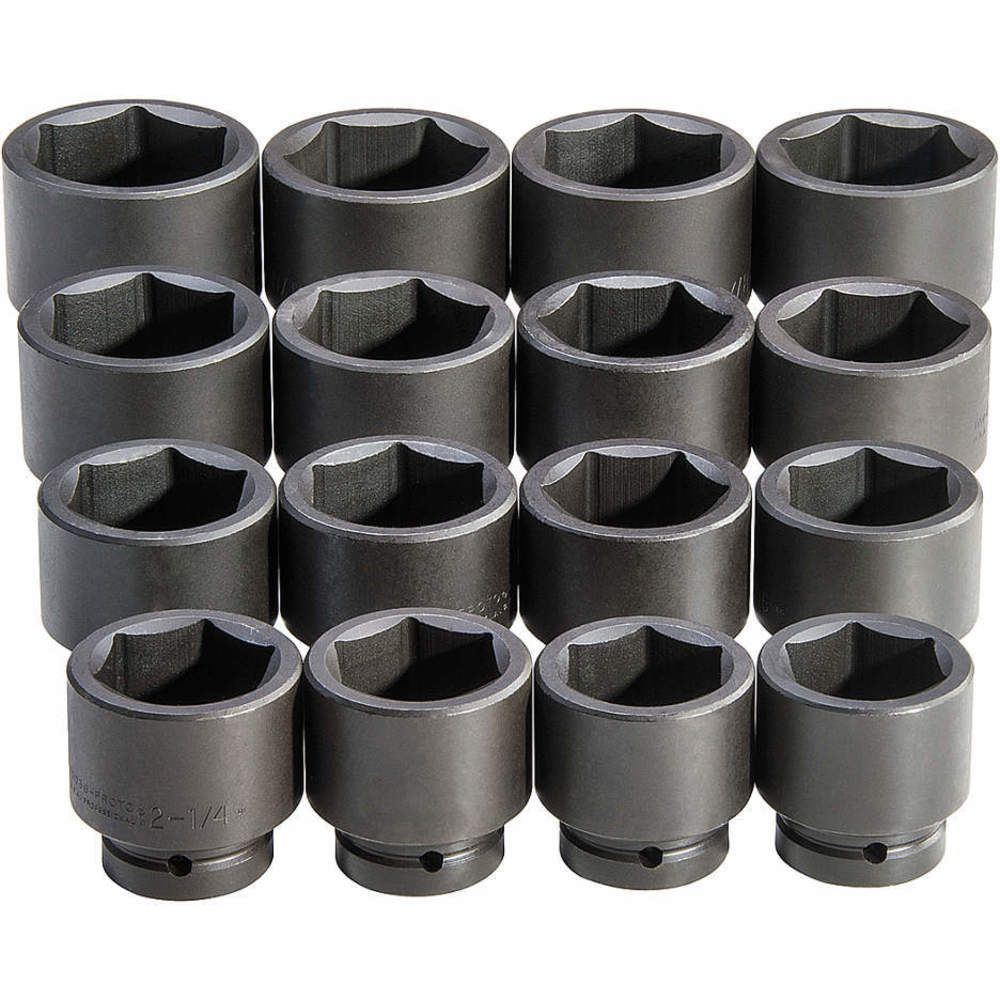 Others *PROTO J76116 Impact Socket Set Sae 16pcs.