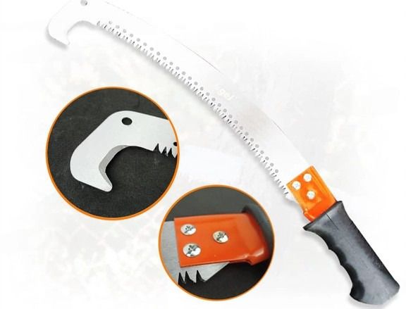 Reliance 15" Pruner / Tree Pruner / Pruning Saw Branch / Gergaji Pokok Dahan / Gergaji Kayu / Pruning Saw Branch / Handsaw / Tree Cutter # Gergaji Pokok # Bertugas Berat Kualiti # Anitech Sonco # RS2610 ( KTT : 1 Unit )