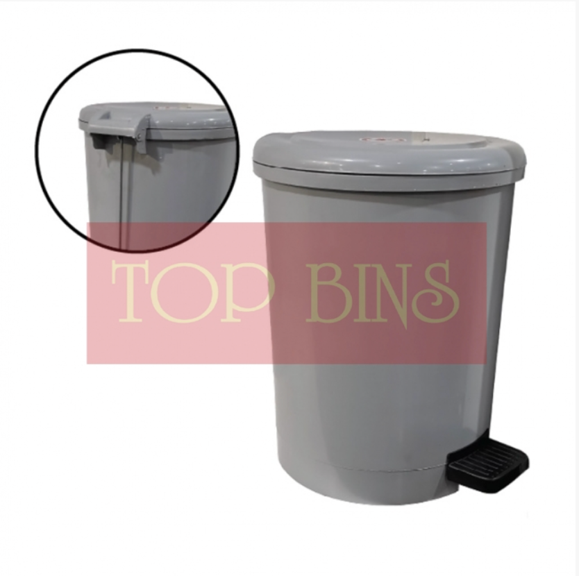 ROUND PEDAL BIN 18L
