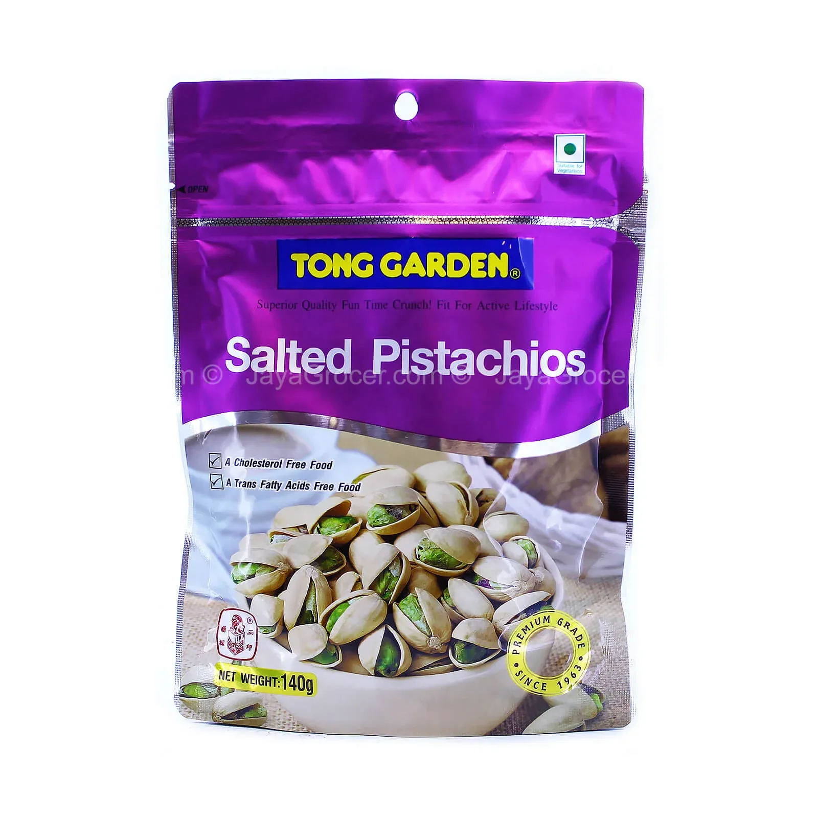 TONG GARDEN SALTED PISTACHIOS 140G