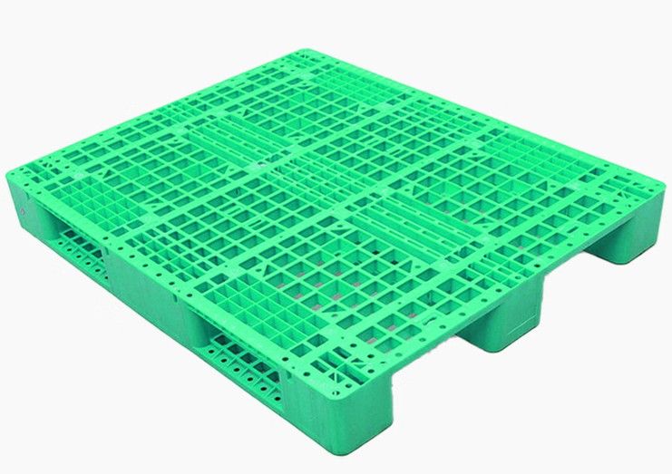 Others *Non-wing HDPE Plastic pallet with reinforce steel- 800mm W (Fork entry) x 1200mm D   2 way forklift entry with pallet jack operated