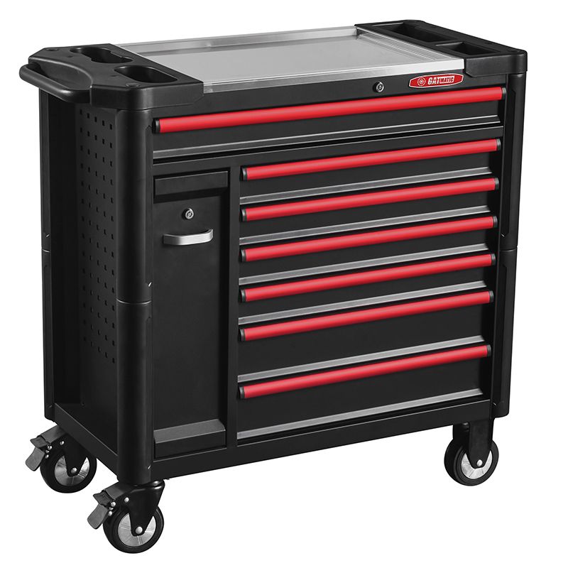 Others *GEC901 Heavy-duty Rolling Tool Cabinet Steel Worktop