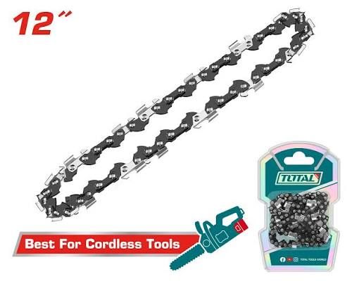 Total - 12" Saw Chain (T-TGTSC51201) - Suitable For T-TGSLI20128 Chainsaw / Saw Chain / Chainsaw's Saw Chain / Chainsaw Chain / Chain for Chain Saw / Power Tool Accessories / 12"