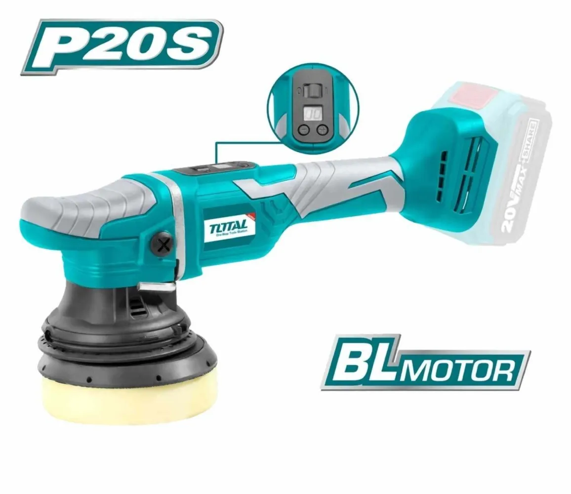 TOTAL(Li-Ion) P20S TOTAL - P20S Li-Ion M10Angle Polisher (T-TAPLI2002) - Bare Tool Only & Combo Set/ Angle Polisher / M10Angle Polisher / Polisher / Power Tool / P20 Series