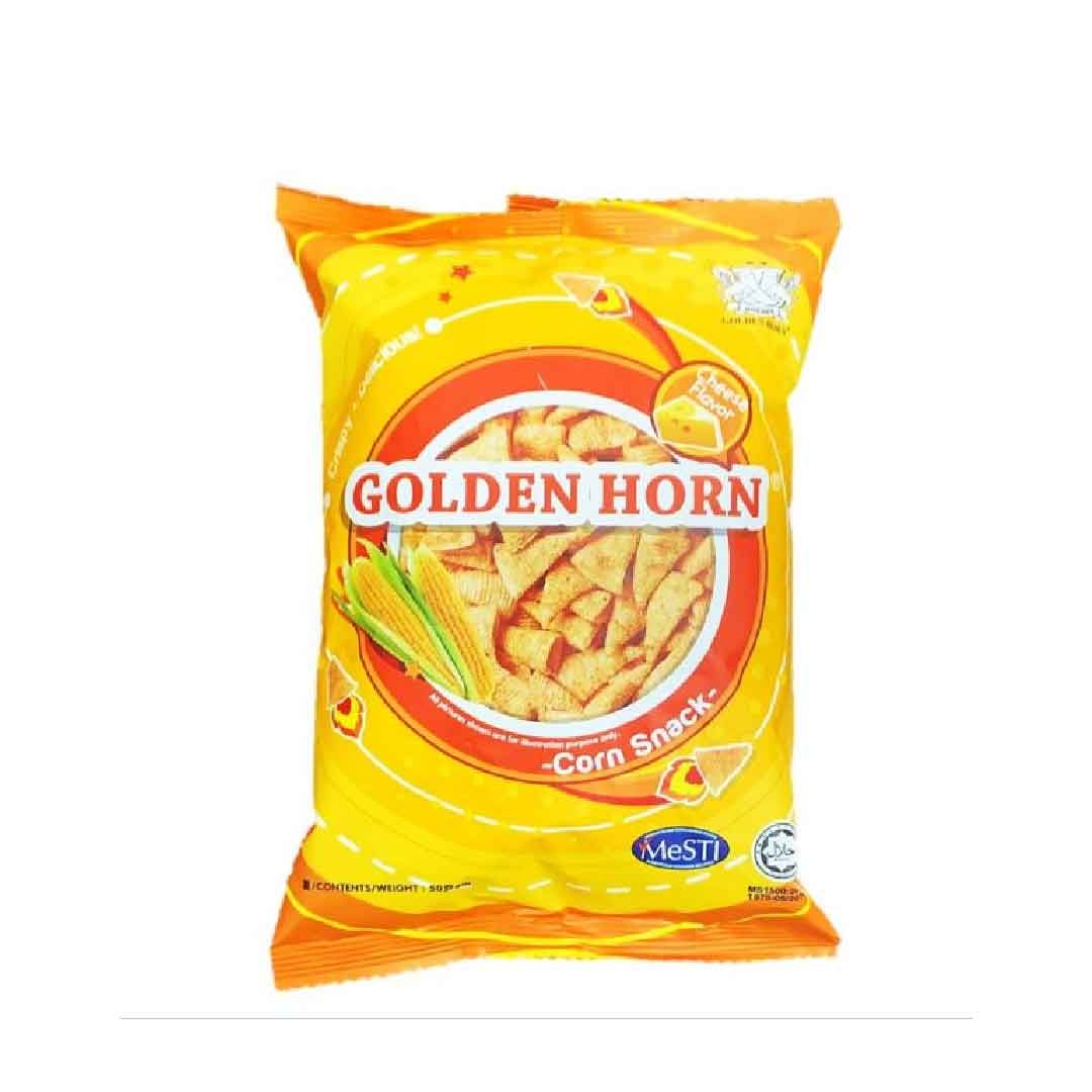 GOLDEN HORN CHEESE CRACKER (400GM/PKT)