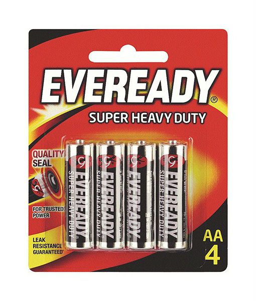 EVEREADY Battery HD AA / Bateri HD AA - 4pcs