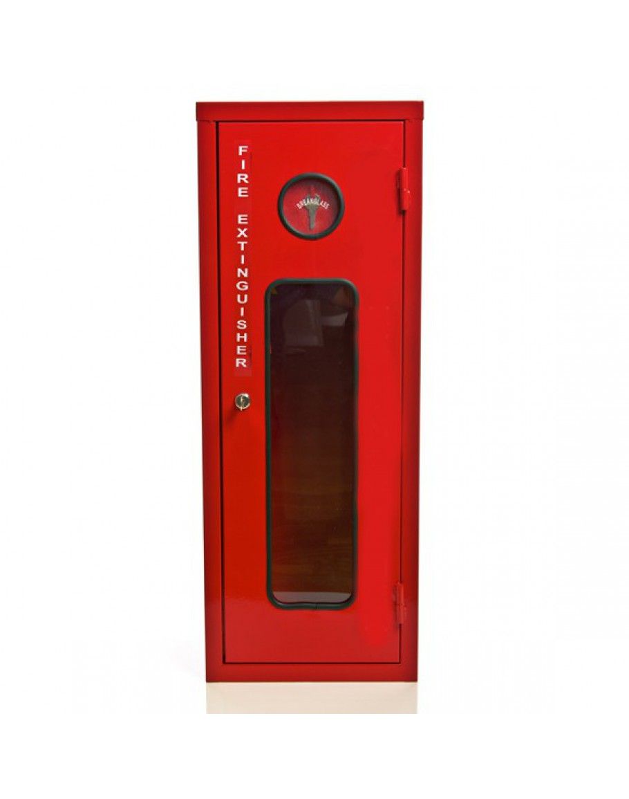 QP MILD STEEL FIRE EXTINGUISHER CABINET 9KG