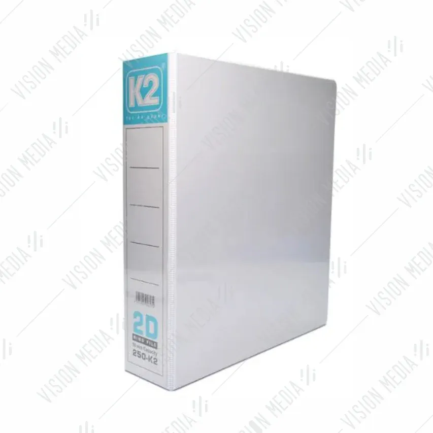 Others *FILE- K2 50MM 2D WHITE PVC INSERT FILE A4
