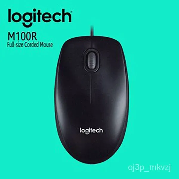 Mouse Logitech Wired USB Optical M100r
