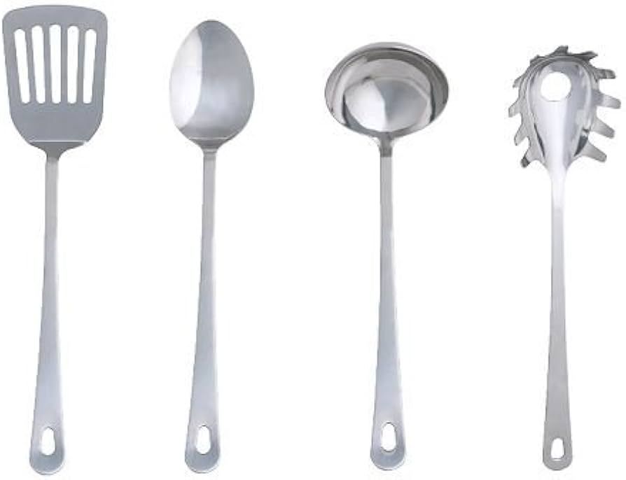 Others *GRUNKA4-piece kitchen utensil set, stainless steel
