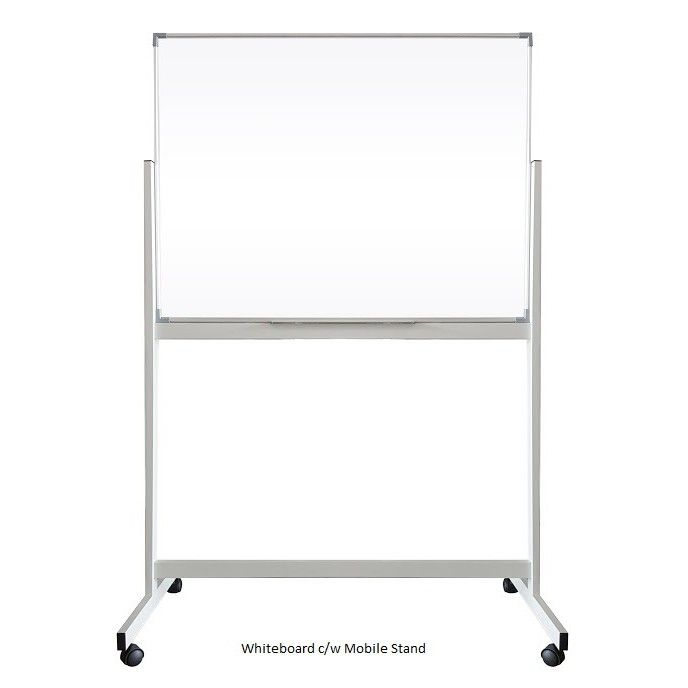 QP WHITEBOARD SMB48 WITH STAND 4' X 8'