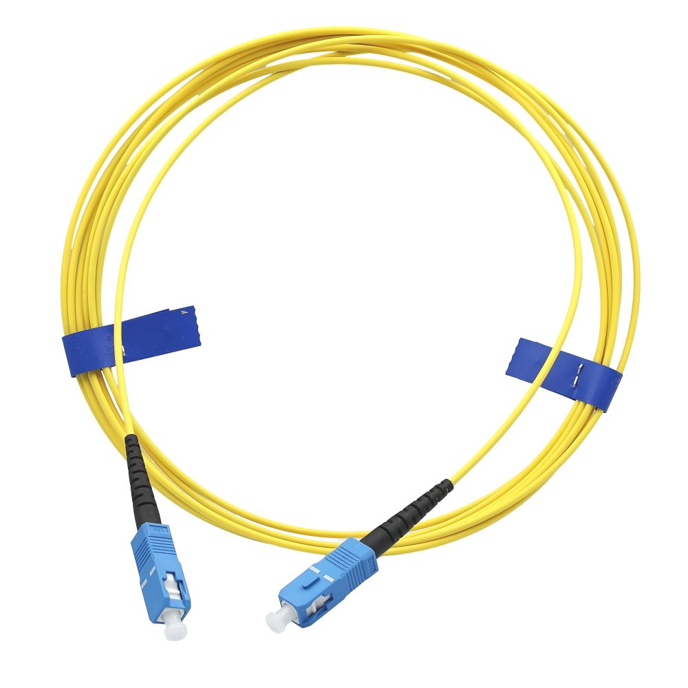 QP SC/UPC-SC/UPC SM Simplex LSZH Fiber Cable 3M