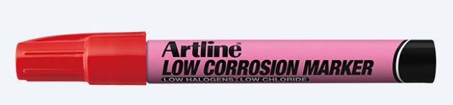 SS Pen Marker Low Chloride Red