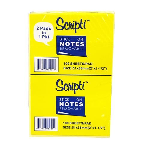 Others *STICKY NOTES- 15200 1.5" X 2" YELLOW