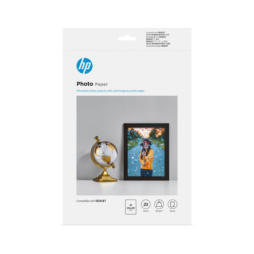 Others * HP A4 GLOSSY PHOTO PAPER 180GSM 9RR55A (20 SHEETS)