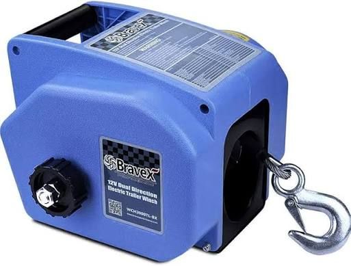 Others *Bravex Electric Winch 6000 lbs Boat Trailer Winch Portable Winches