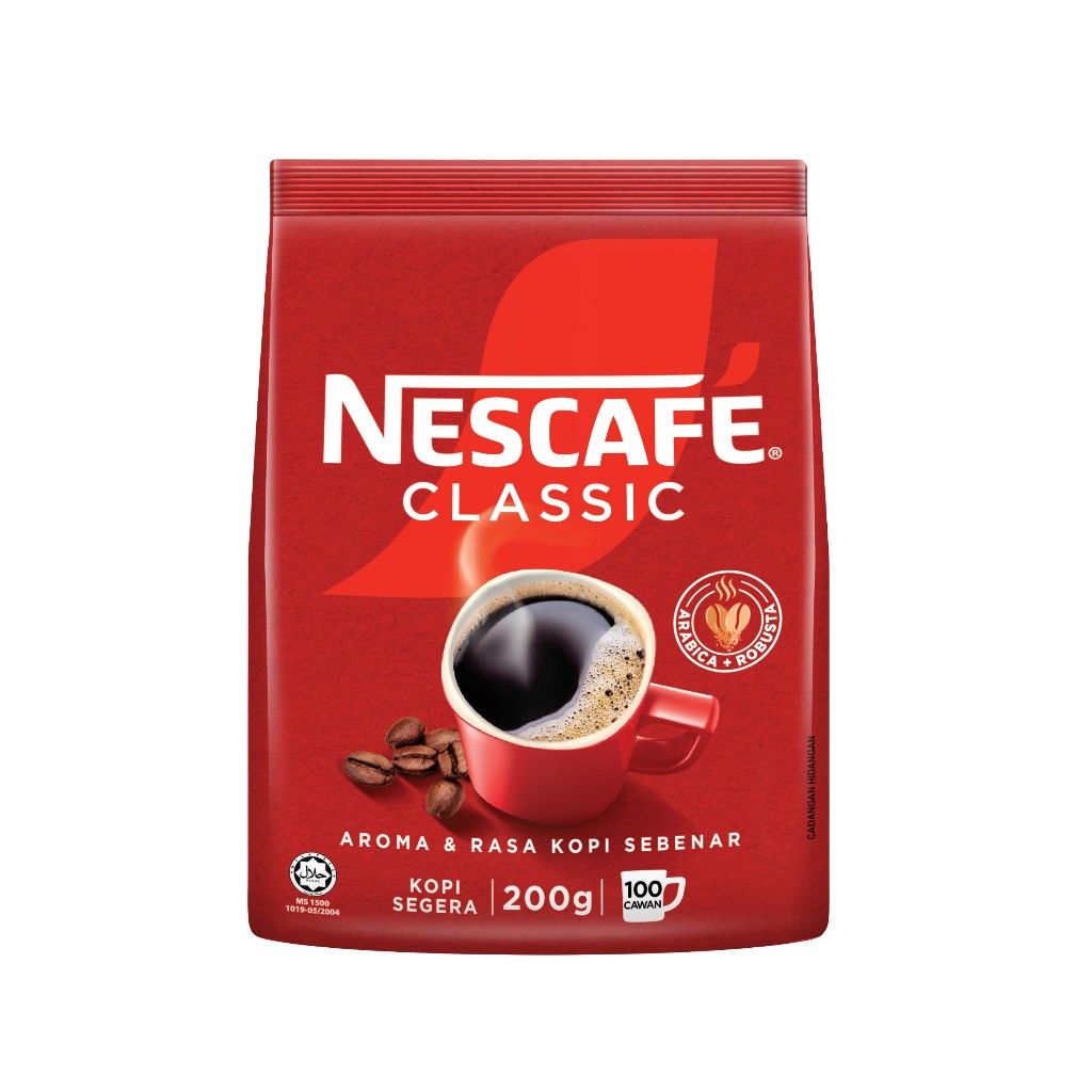 Others *Nescafe Classic Instant Coffee Powder Refill Pack 200g
