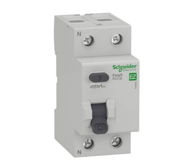 SCHNEIDER EASY9 RCCB 2P 63A AC-TYPE 240V RESIDUAL CURRENT DEVICES