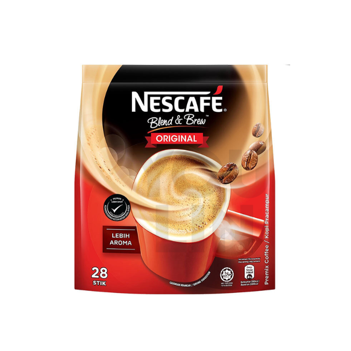 QP NESCAFE 3 IN 1 BLEND & BREW ORIGINAL 25'S X 18GM
