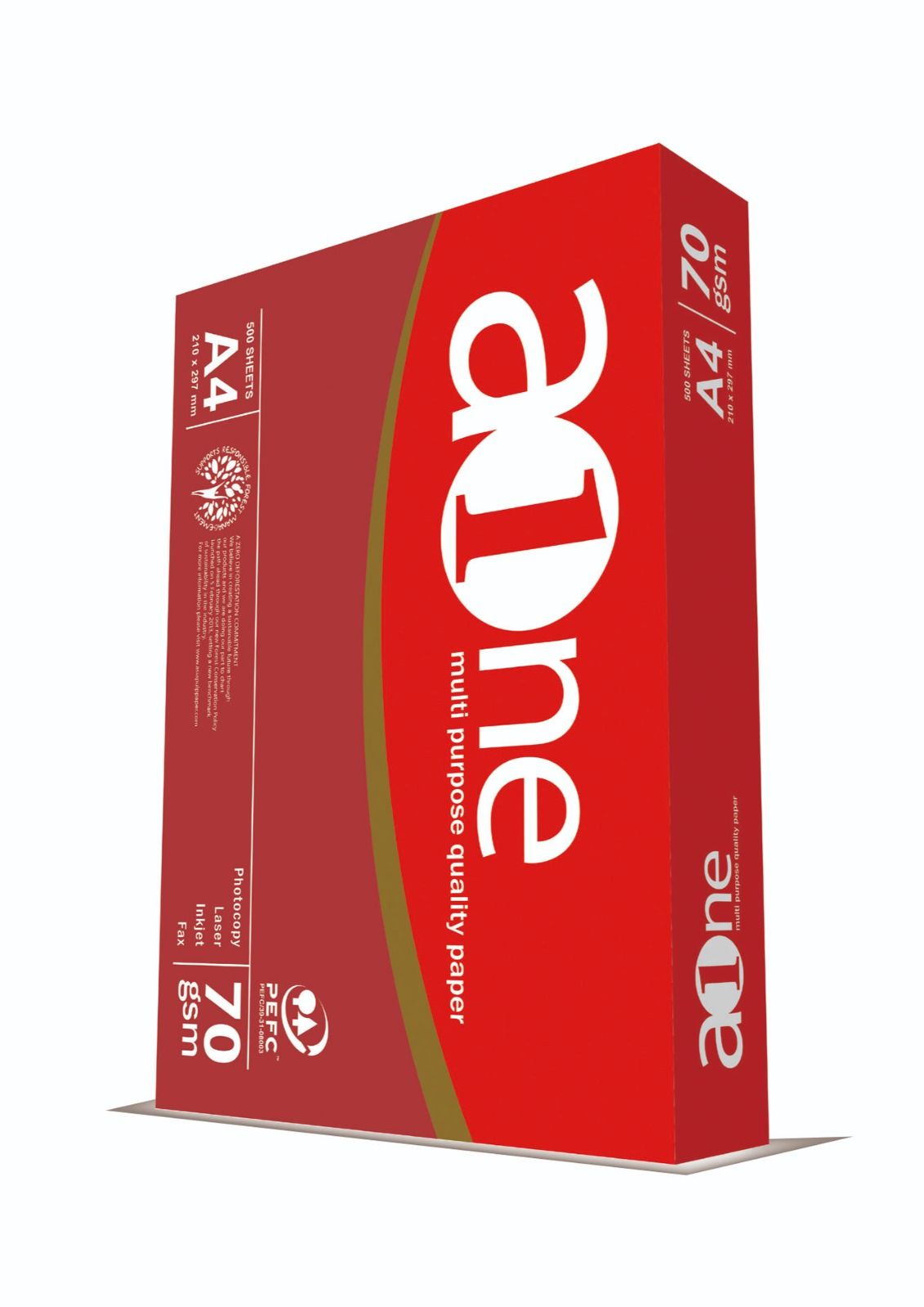 Aone Multi Purpose Quality Paper 70Gsm 500Sheets