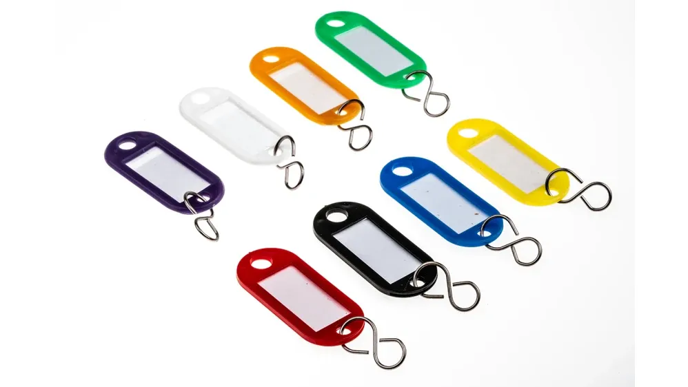 OKADA Plastic Key Tag (50 in 1) /Okada /Key Tag /Plastic Key Tag /Okada Plastic Key Tag