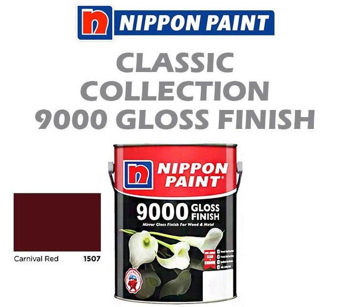 Nippon 9000 Gloss Finish - Carnival Red 1507