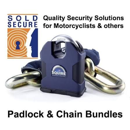 Padlock Chain Lock Combo Set