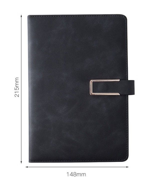 QP LEATHER LOOSE LEAF REFILL NOTEBOOK COVER A5 145MM X 212MM
