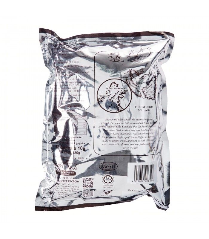 TENOM KOPI O KOSONG 12 X 10G