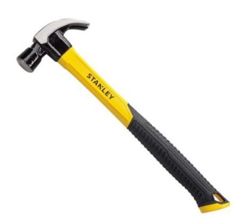 Stanley HAMMER 16 OZ CLAW F/GLASS