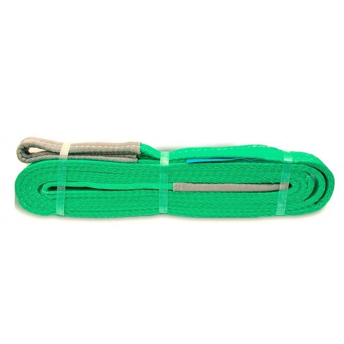 SUPERTEX - 2 TON POLYESTER WEBBING SLING SF6 2PLY 50MM WIDTH GREEN COLOR C/W MILL CERTIFICATE