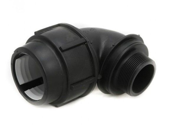 Penguin HDPE Fittings Male Bend 50mm x 1 1/2"