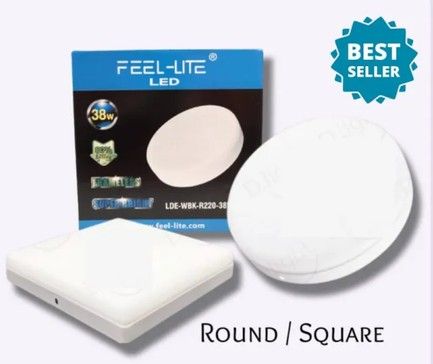 SE SETIA ELECTRIC FEEL LITE LED SURFACE ROUND 38W 6500k