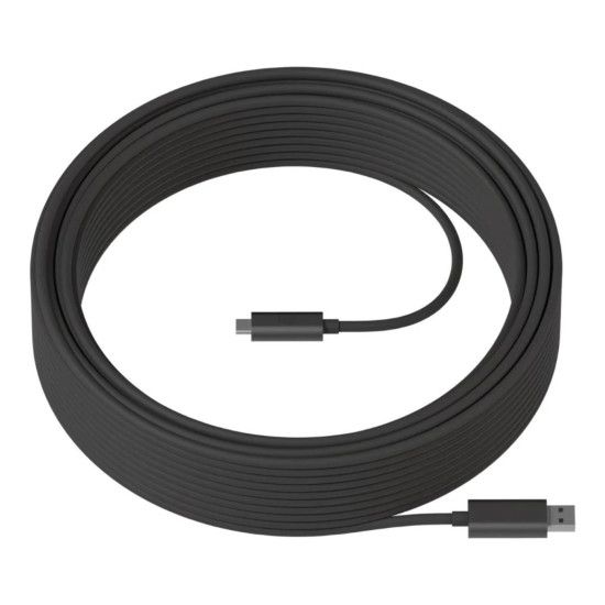 Others *Logitech Meetup Type-C to Type-A Cable (5 meter, Black)