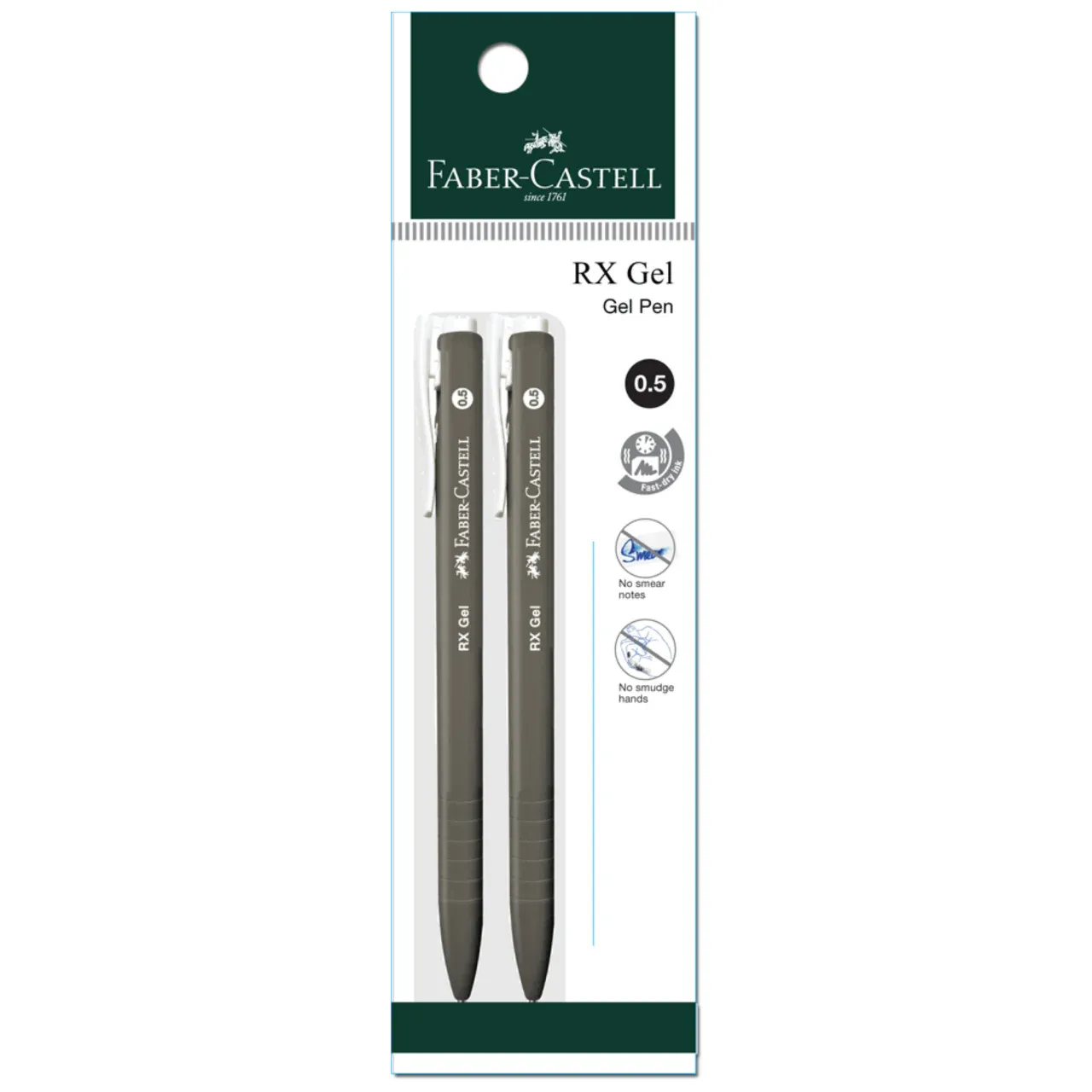 FABER CASTELL RX GEL PEN (0.5/ 0.7MM)